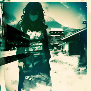 Vesperpane style, Midjourney V7: black-and-white manga comic strip