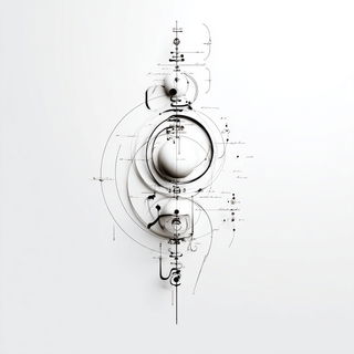 Prismarch style, Midjourney V7: abstract 3D render