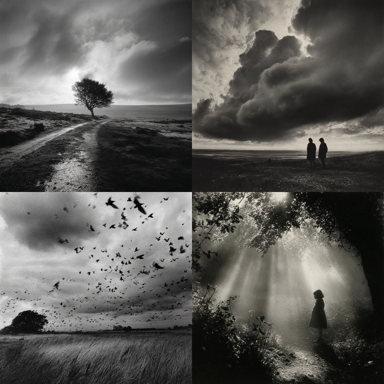 Fay Godwin style, Midjourney V7, render 1 of 4
