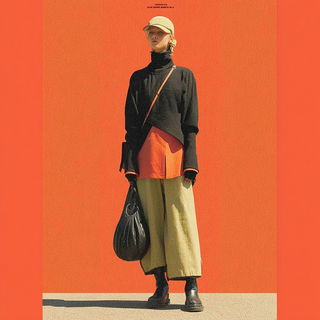 Tropicollage style, Midjourney V7: haute-couture fashion outfit