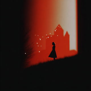 Redarc Mirage style, Midjourney V7: retro fairy-tale illustration