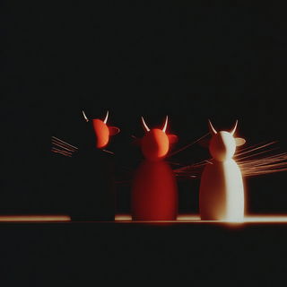 Redarc Mirage style, Midjourney V7: traditional folk art