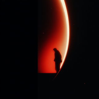 Redarc Mirage style, Midjourney V7: editorial illustration for popular scientific magazine cover
