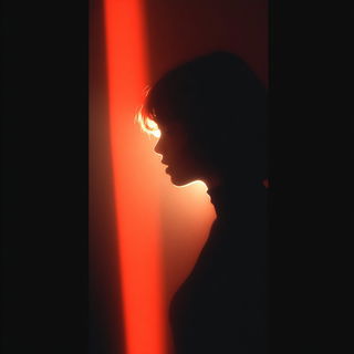 Redarc Mirage style, Midjourney V7: photographic portrait of female protagonist