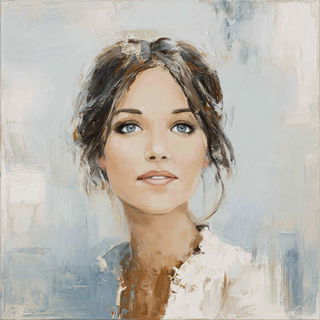 Weathercell style, Midjourney V7: photographic portrait of female protagonist