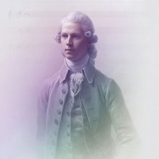Translucent Terrageometry style, Midjourney V7: classical 18th-century oil painting