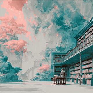 Larimar Driftpainting style, Midjourney V7: Midlibrary