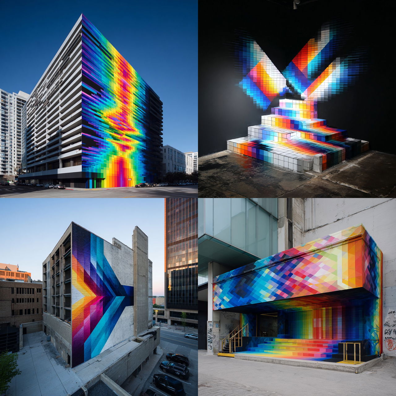 Felipe Pantone style, Midjourney V7, render 1 of 4
