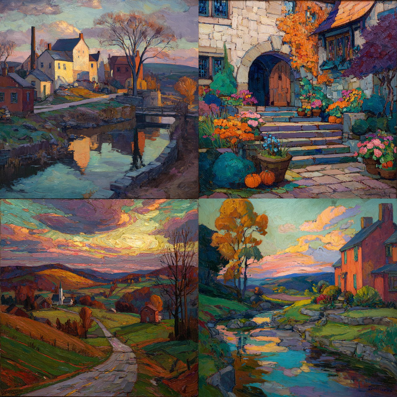 Fern Isabel Coppedge style, Midjourney V7, render 1 of 4