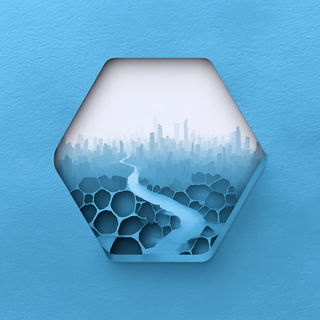 Icefolio style, Midjourney V7: megacity with futuristic bioarchitecture
