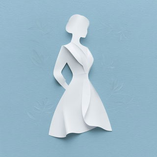 Icefolio style, Midjourney V7: haute-couture fashion outfit