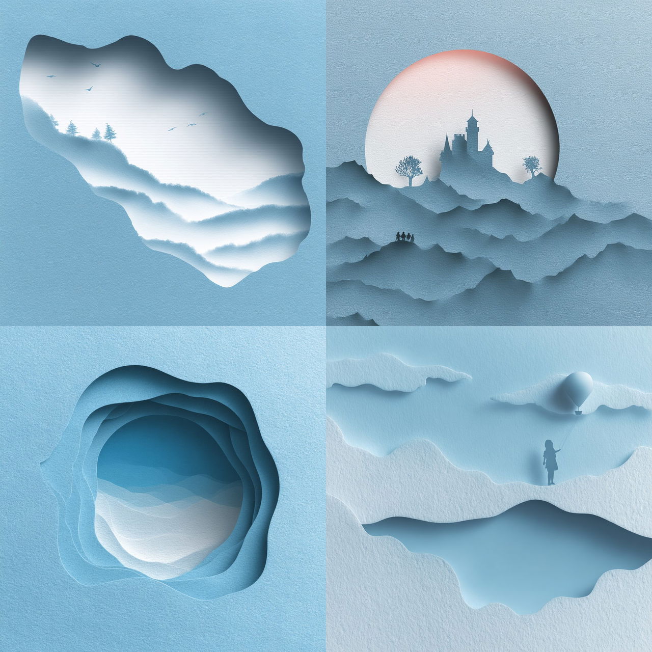 Icefolio style, Midjourney V7, render 1 of 4