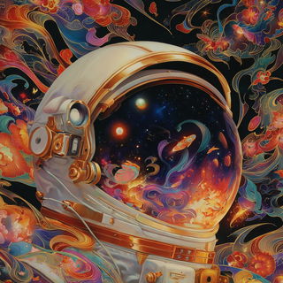 Floragraph style, Midjourney V7: editorial illustration for popular scientific magazine cover