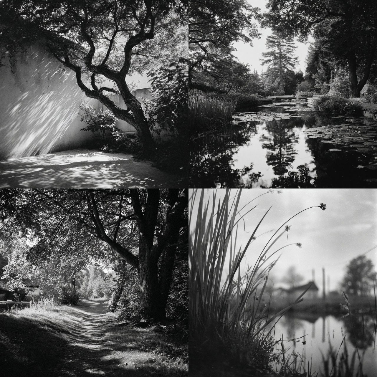 Fomapan 400 style, Midjourney V7, render 1 of 4