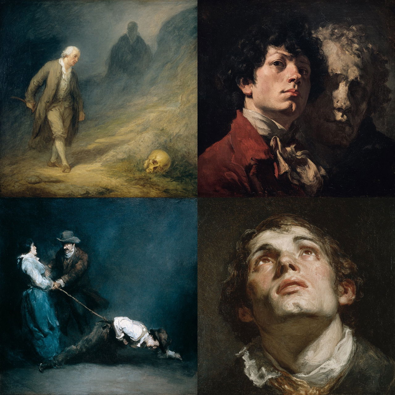 Francisco Goya style, Midjourney V7, render 1 of 4