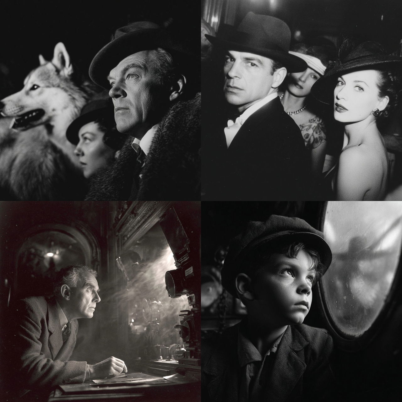 Frank Capra style, Midjourney V7, render 1 of 4