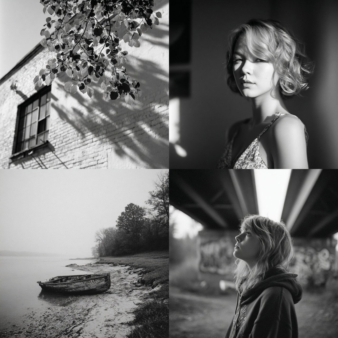 Fujifilm Neopan 100 style, Midjourney V7, render 1 of 4