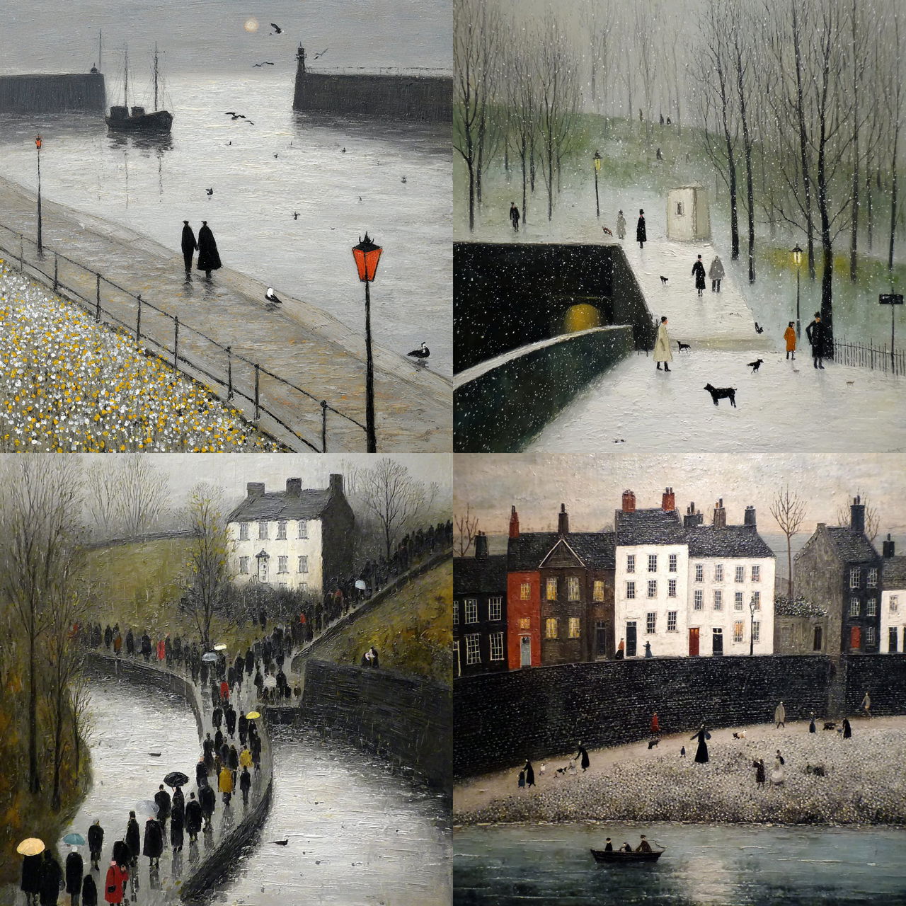 Gary Bunt style, Midjourney V7, render 1 of 4