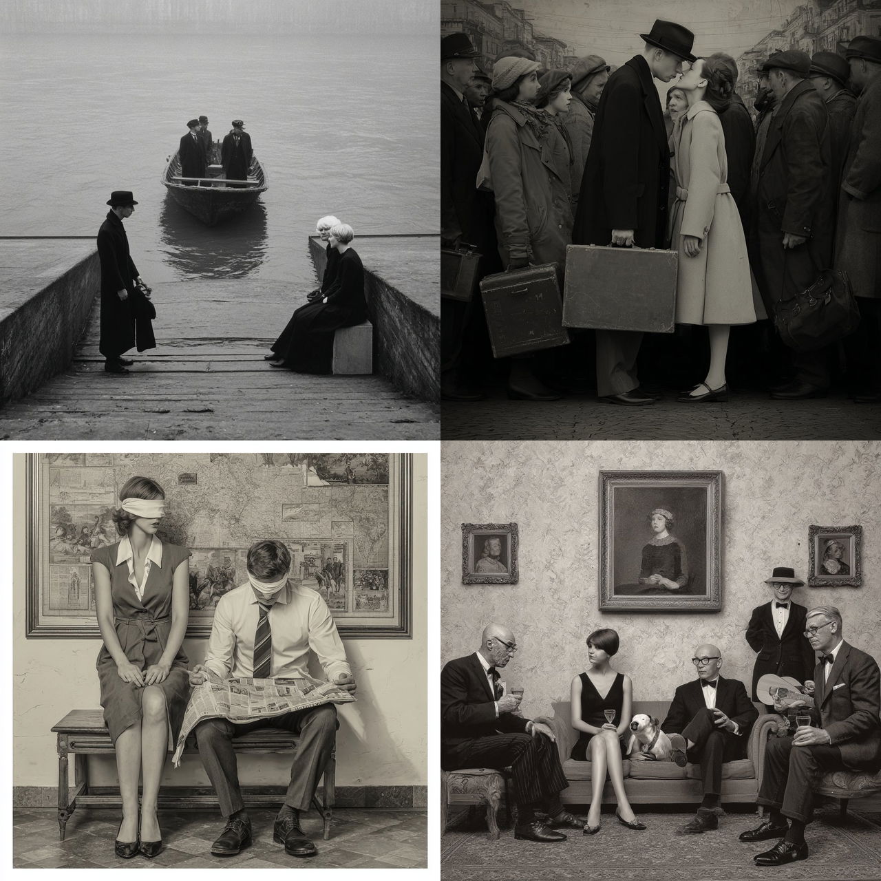 Geof Kern style, Midjourney V7, render 1 of 4