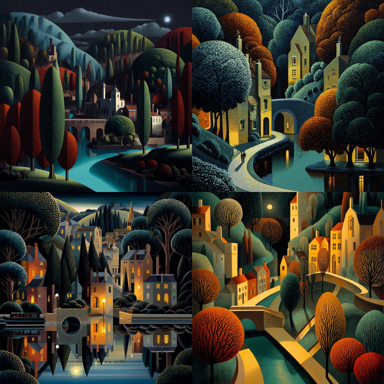 George Callaghan style, Midjourney V7, render 1 of 4