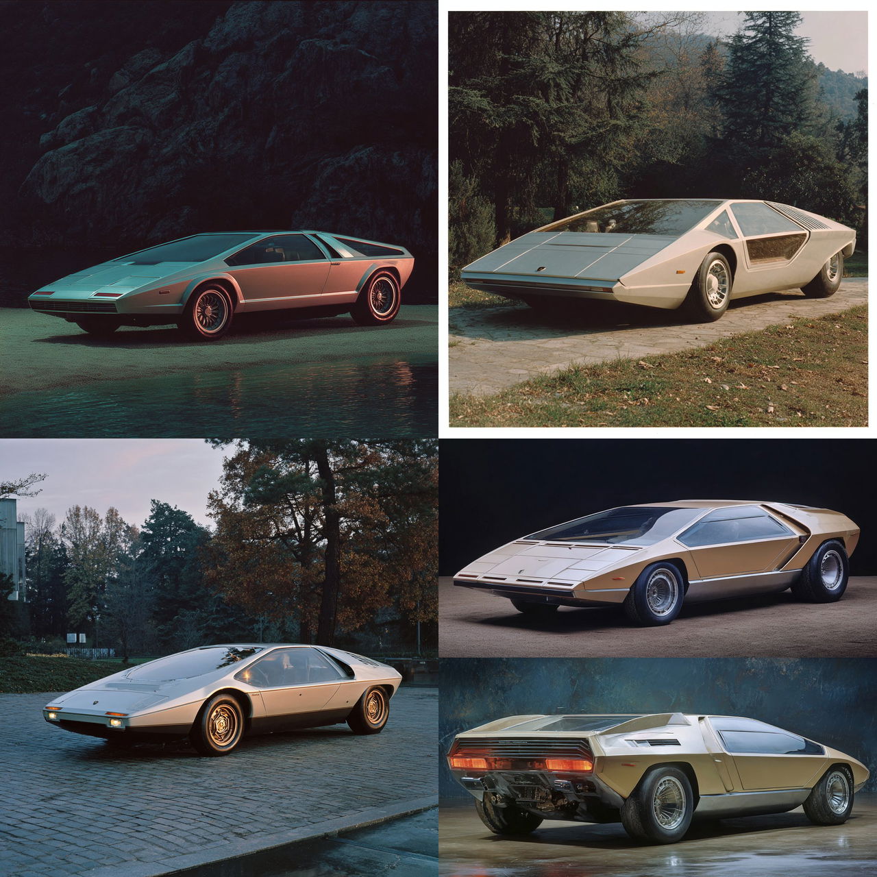 Giorgetto Giugiaro style, Midjourney V7, render 1 of 4