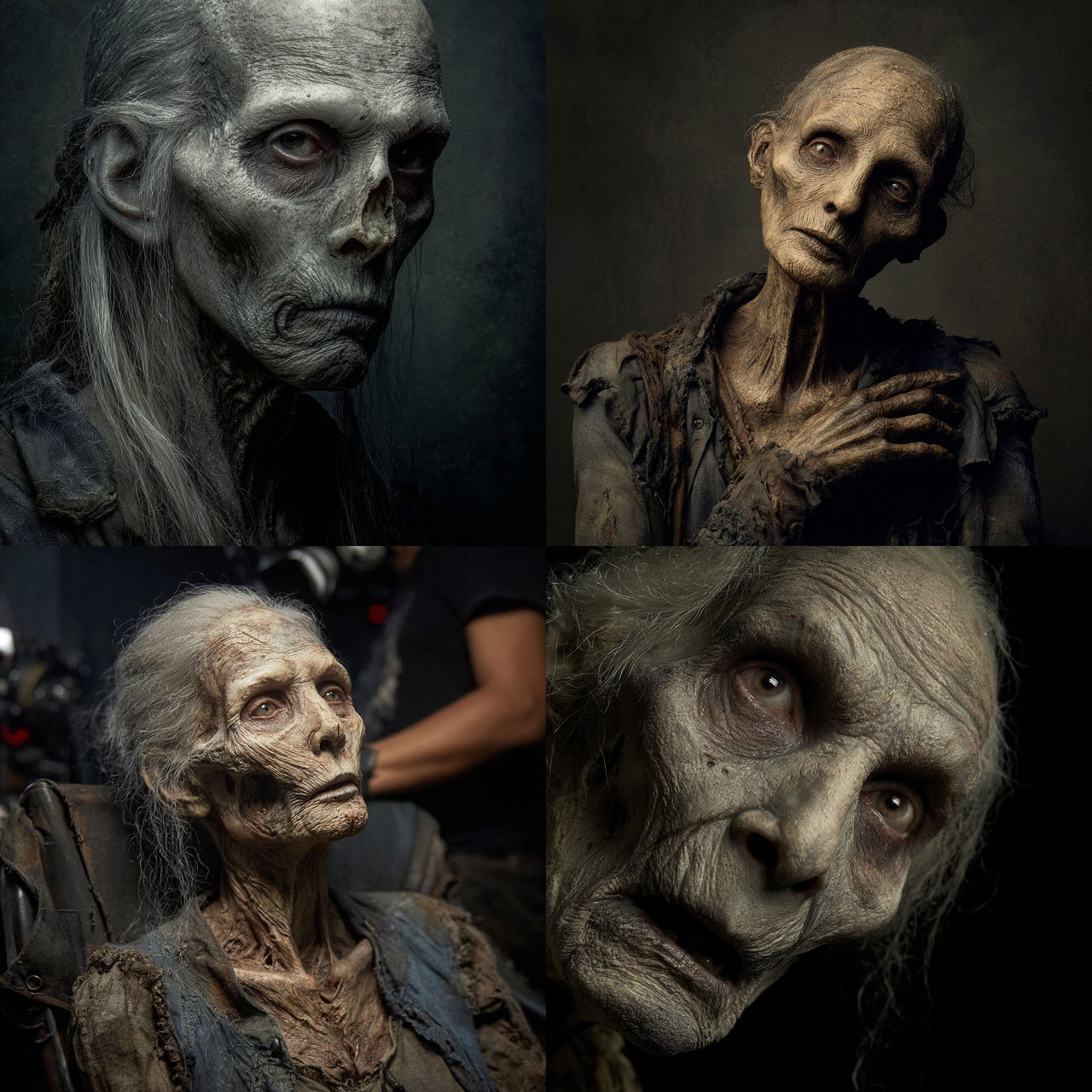 Greg Nicotero style, Midjourney V7, render 1 of 4