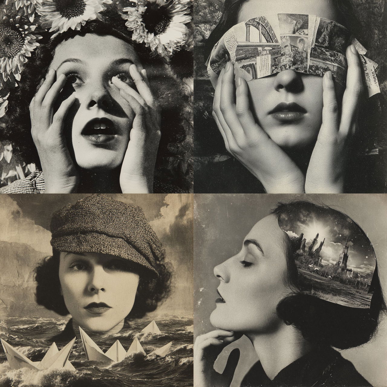Grete Stern style, Midjourney V7, render 1 of 4