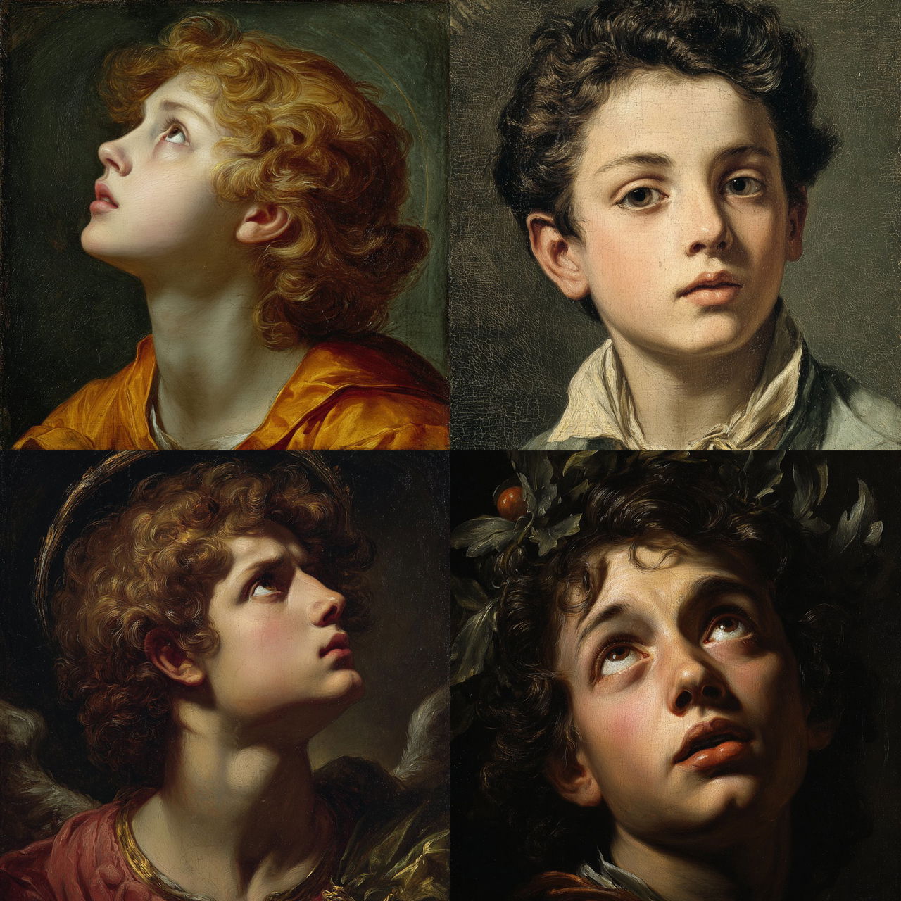 Guido Reni style, Midjourney V7, render 1 of 4