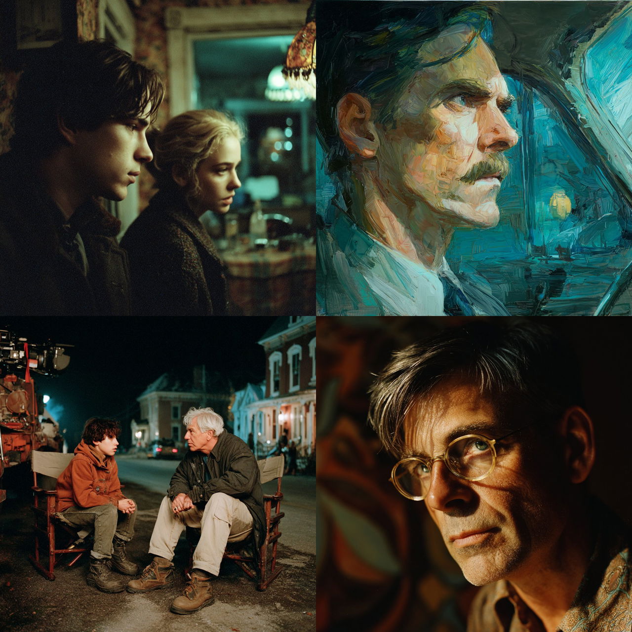 Gus Van Sant style, Midjourney V7, render 1 of 4