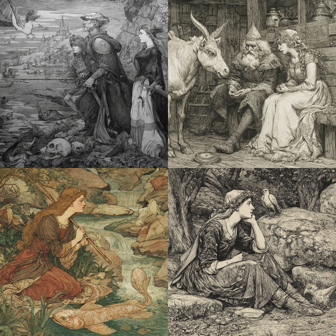 Henry Justice Ford style, Midjourney V7, render 1 of 4