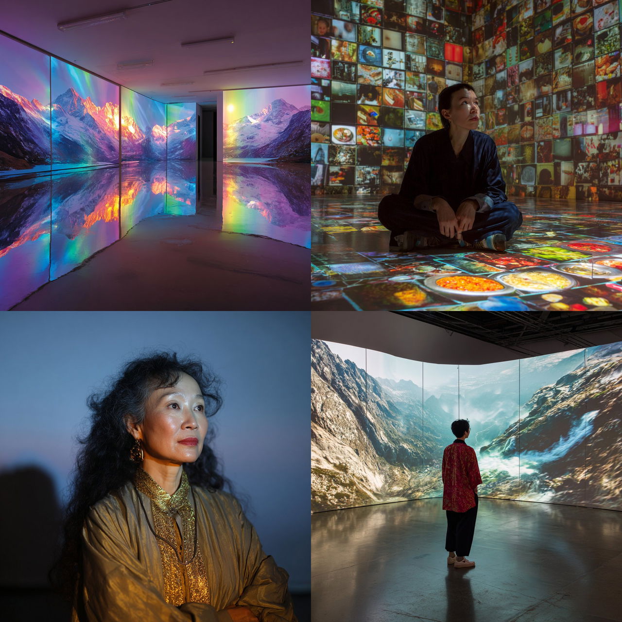 Hito Steyerl style, Midjourney V7, render 1 of 4