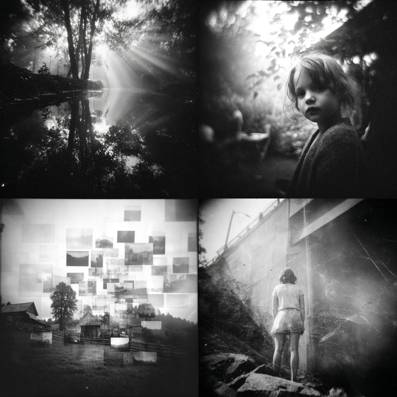 Holga photography style, Midjourney V7, render 1 of 4