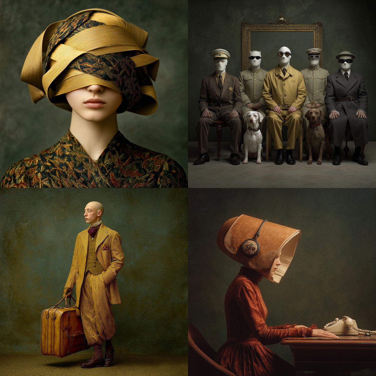 Hugh Kretschmer style, Midjourney V7, render 1 of 4