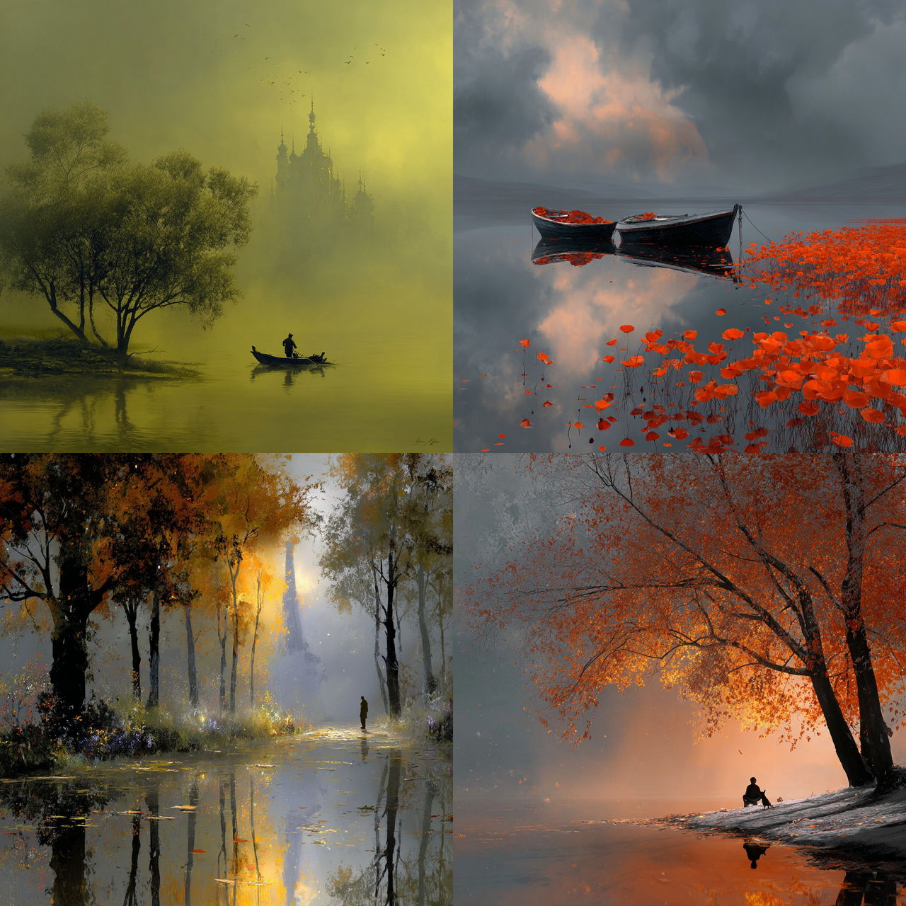 Igor Zenin style, Midjourney V7, render 1 of 4