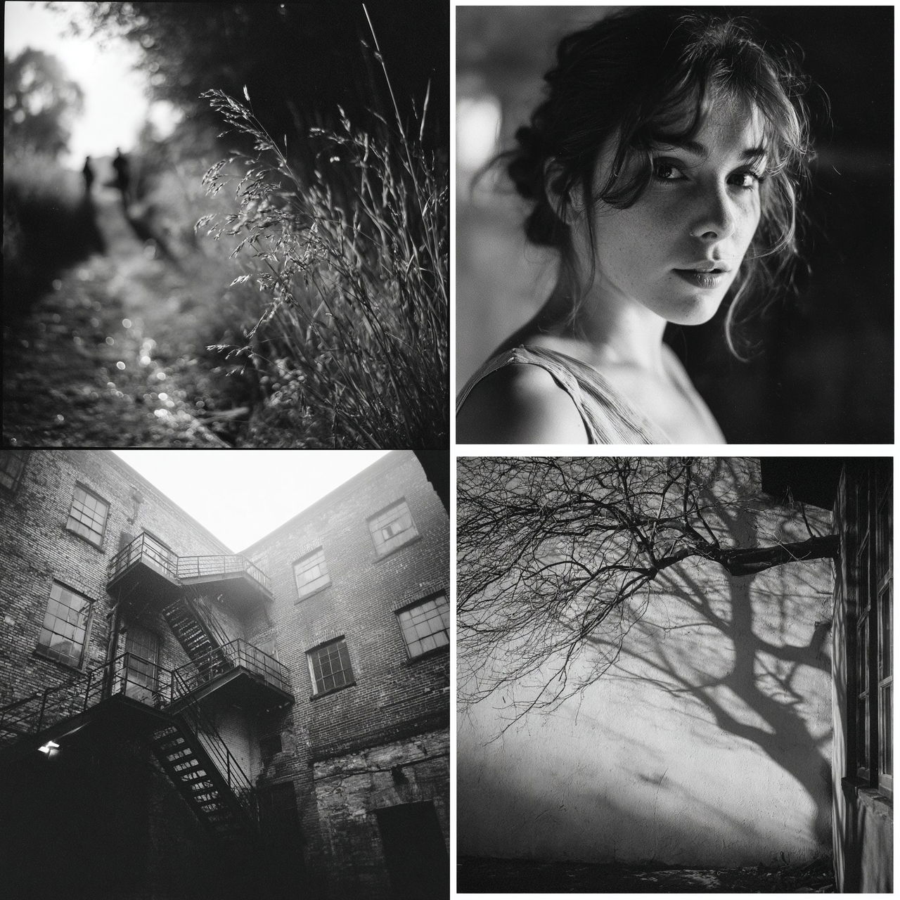 Ilford HP5+ 400 style, Midjourney V7, render 1 of 4