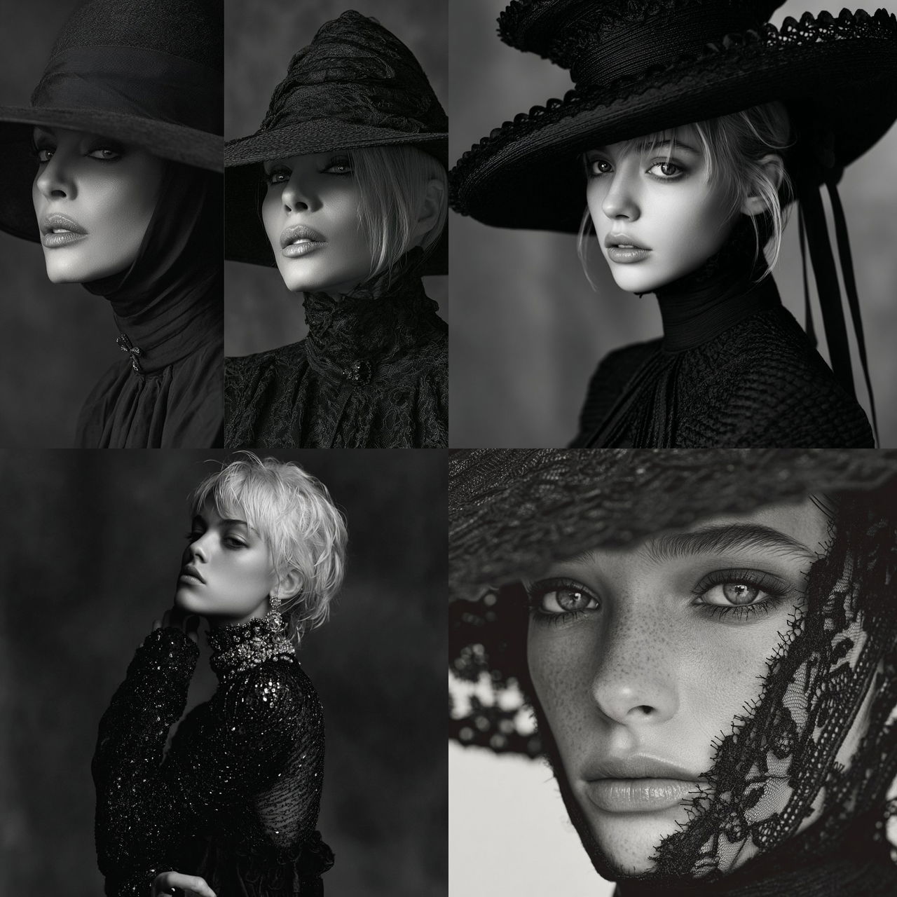 Inez and Vinoodh style, Midjourney V7, render 1 of 4