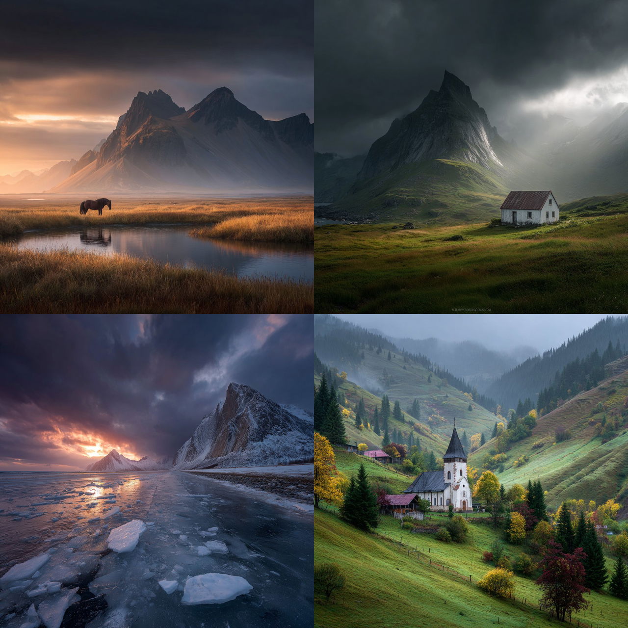 Iurie Belegurschi style, Midjourney V7, render 1 of 4