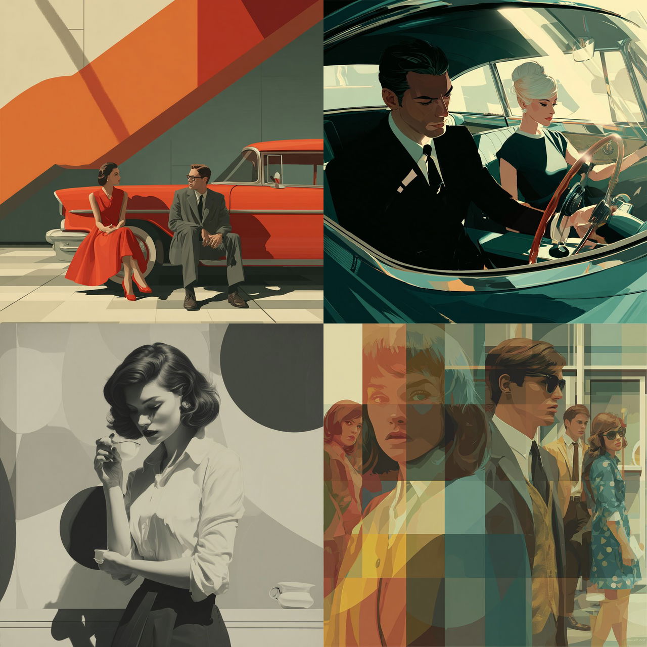Jack Hughes style, Midjourney V7, render 1 of 4