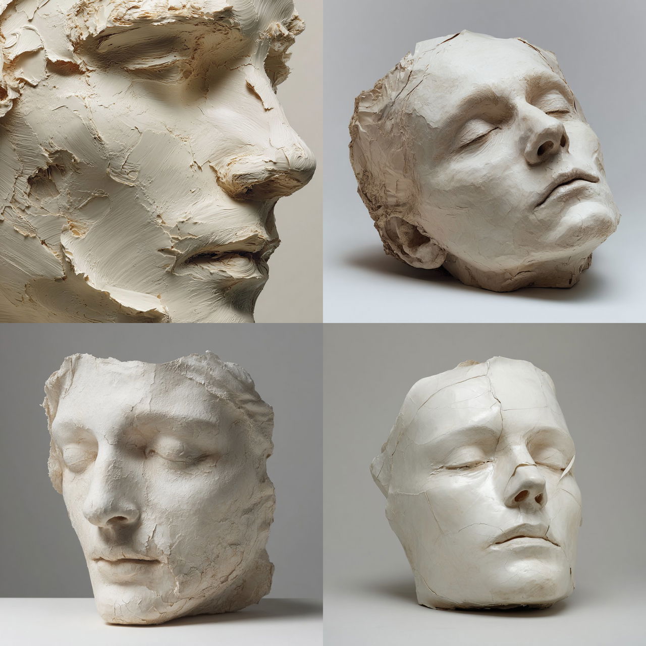 Janine Antoni style, Midjourney V7, render 1 of 4