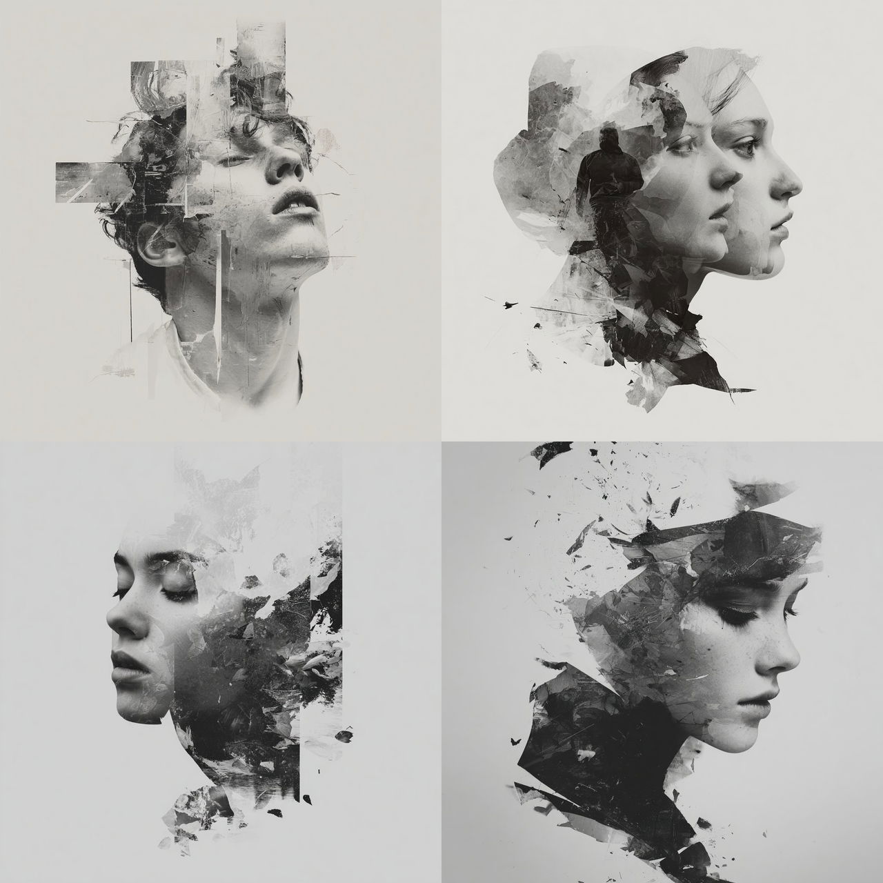 Januz Miralles style, Midjourney V7, render 1 of 4