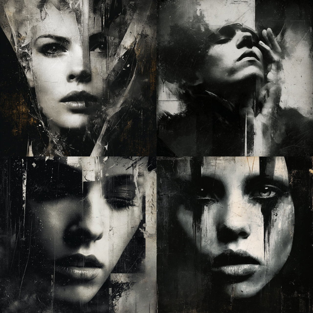 Jarek Kubicki style, Midjourney V7, render 1 of 4