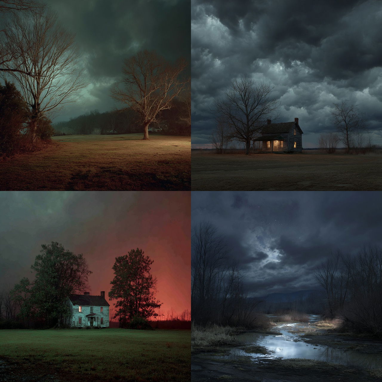 Jeanine Michna-Bales style, Midjourney V7, render 1 of 4