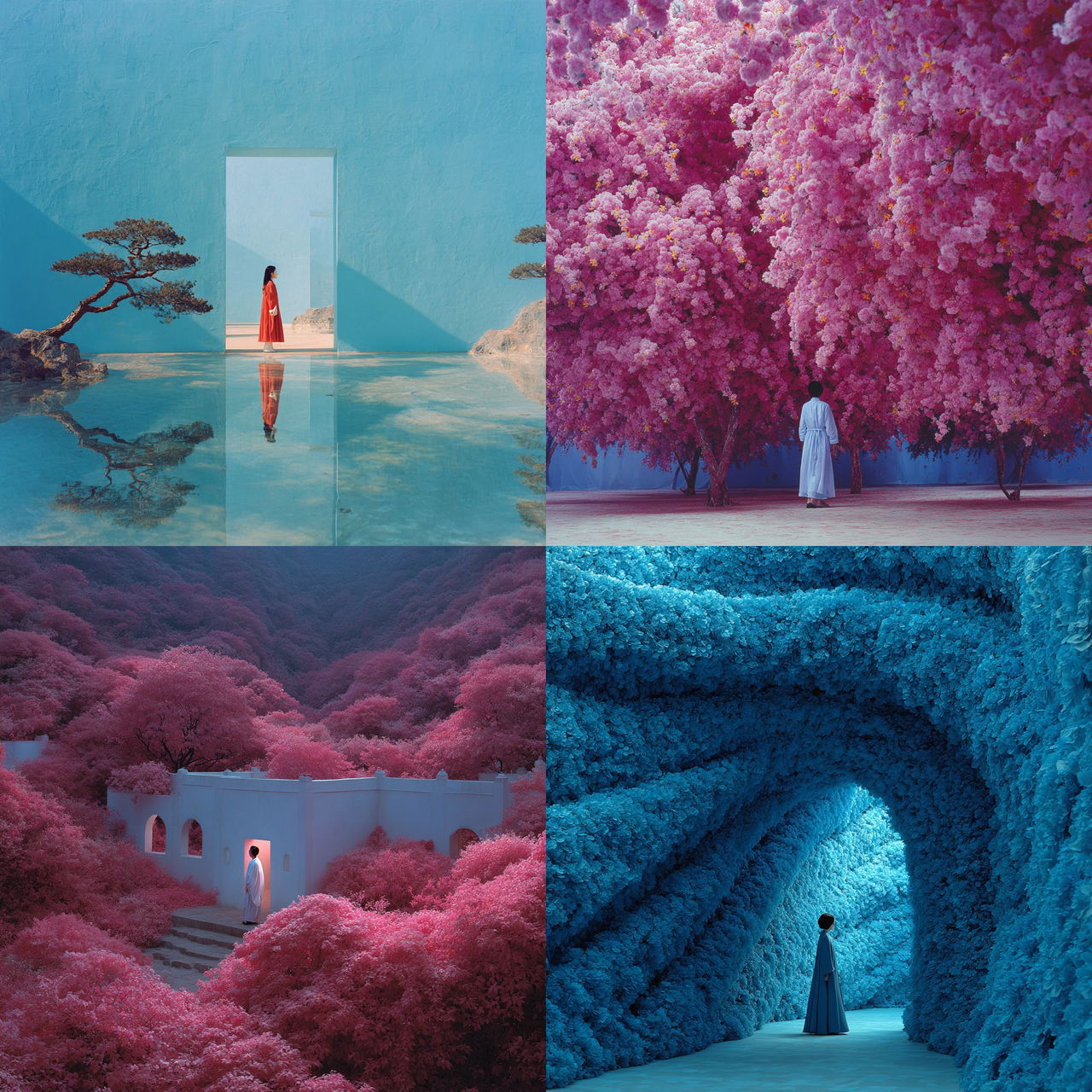 JeeYoung Lee style, Midjourney V7, render 1 of 4