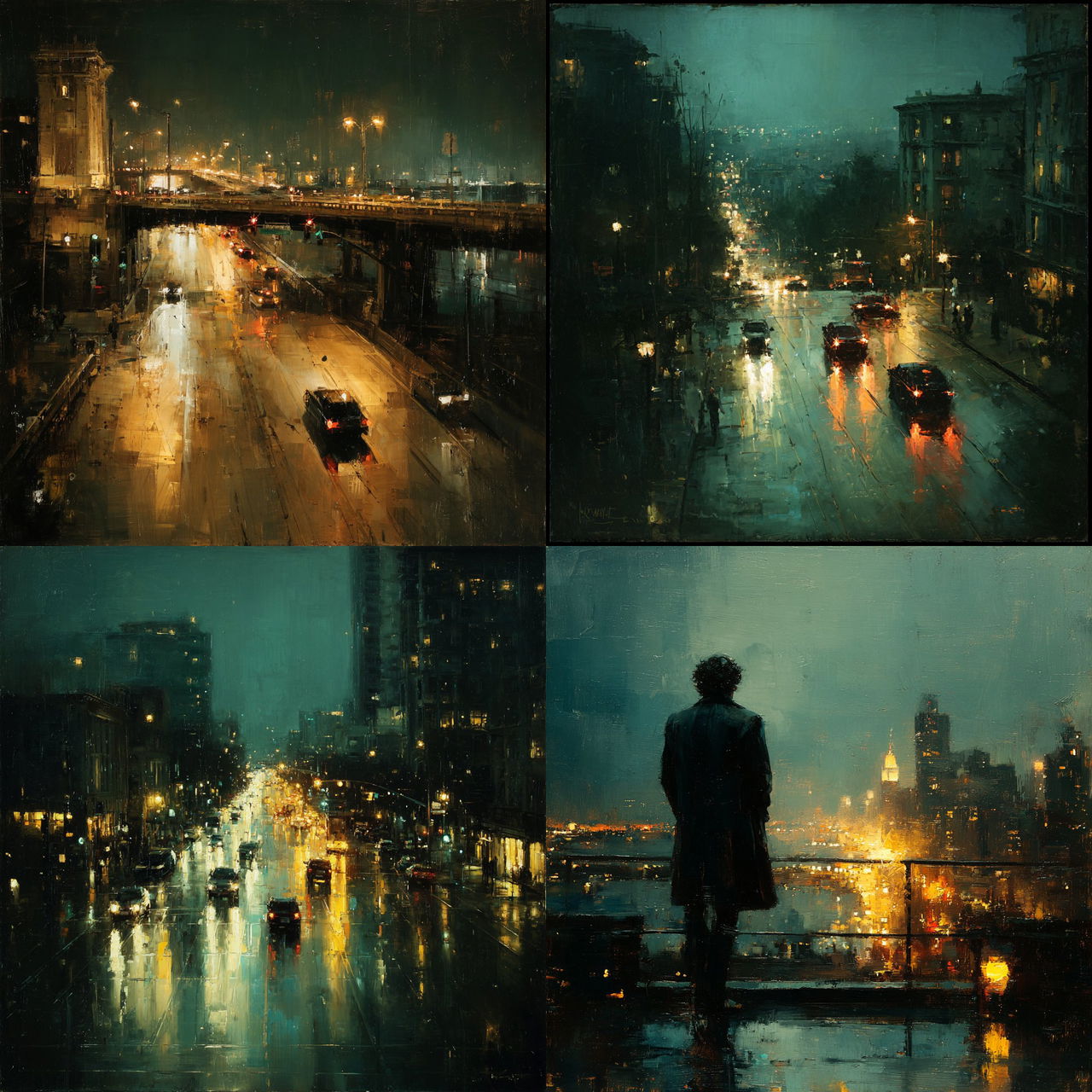 Jeremy Mann style, Midjourney V7, render 1 of 4