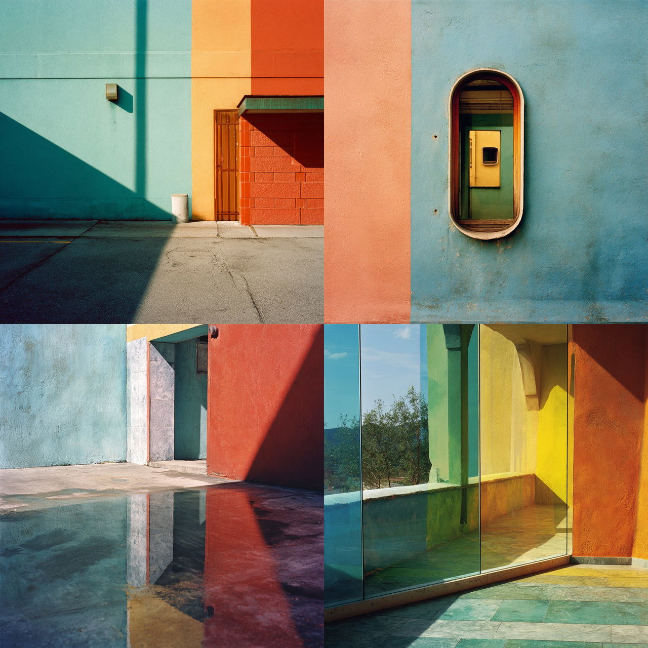 Jessica Backhaus style, Midjourney V7, render 1 of 4