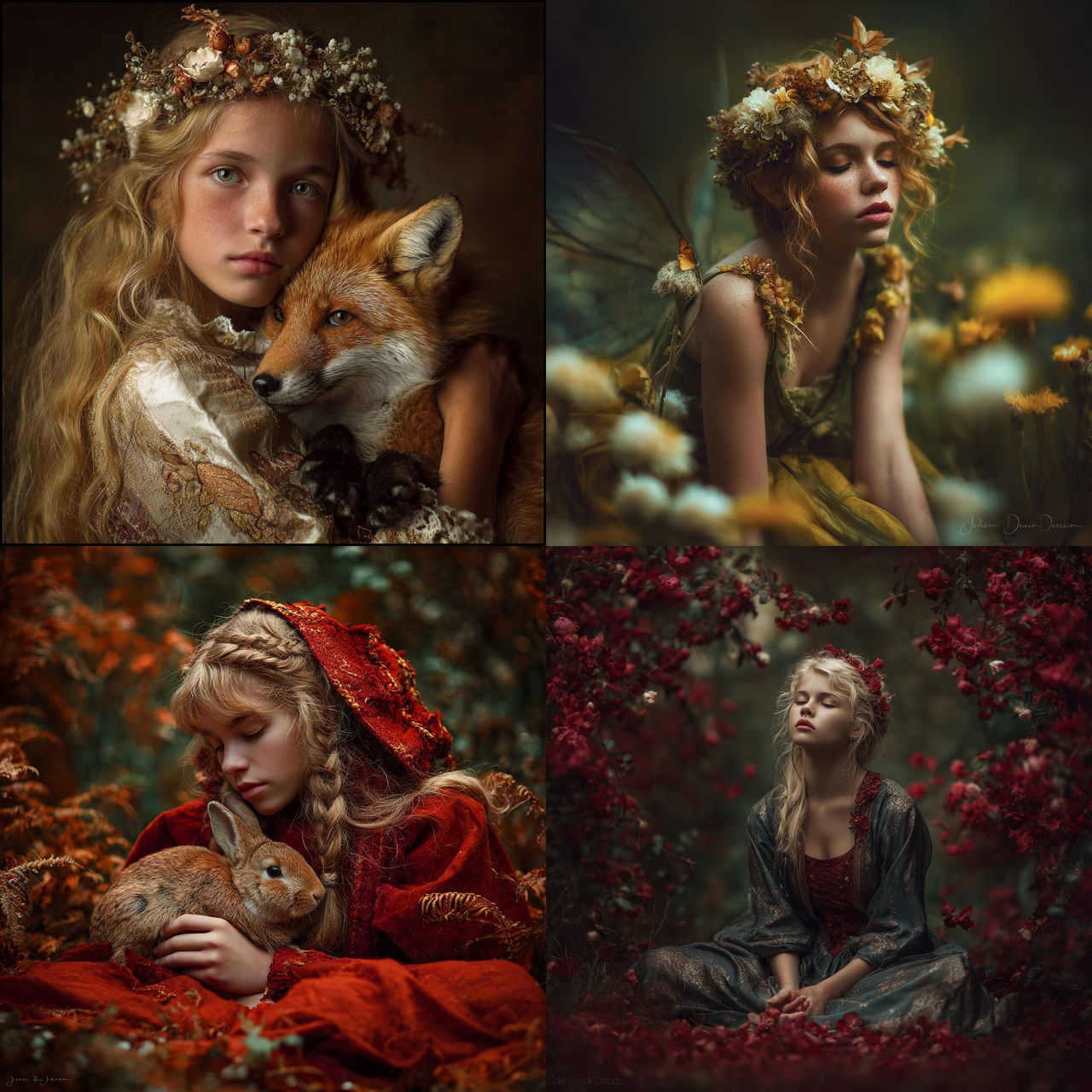 Jessica Drossin style, Midjourney V7, render 1 of 4