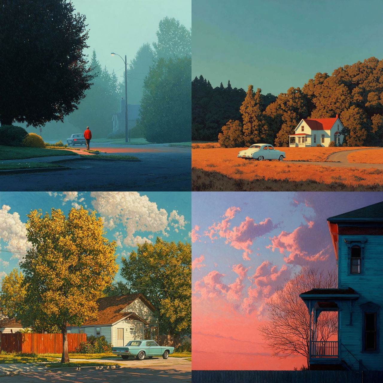 Jim Holland style, Midjourney V7, render 1 of 4