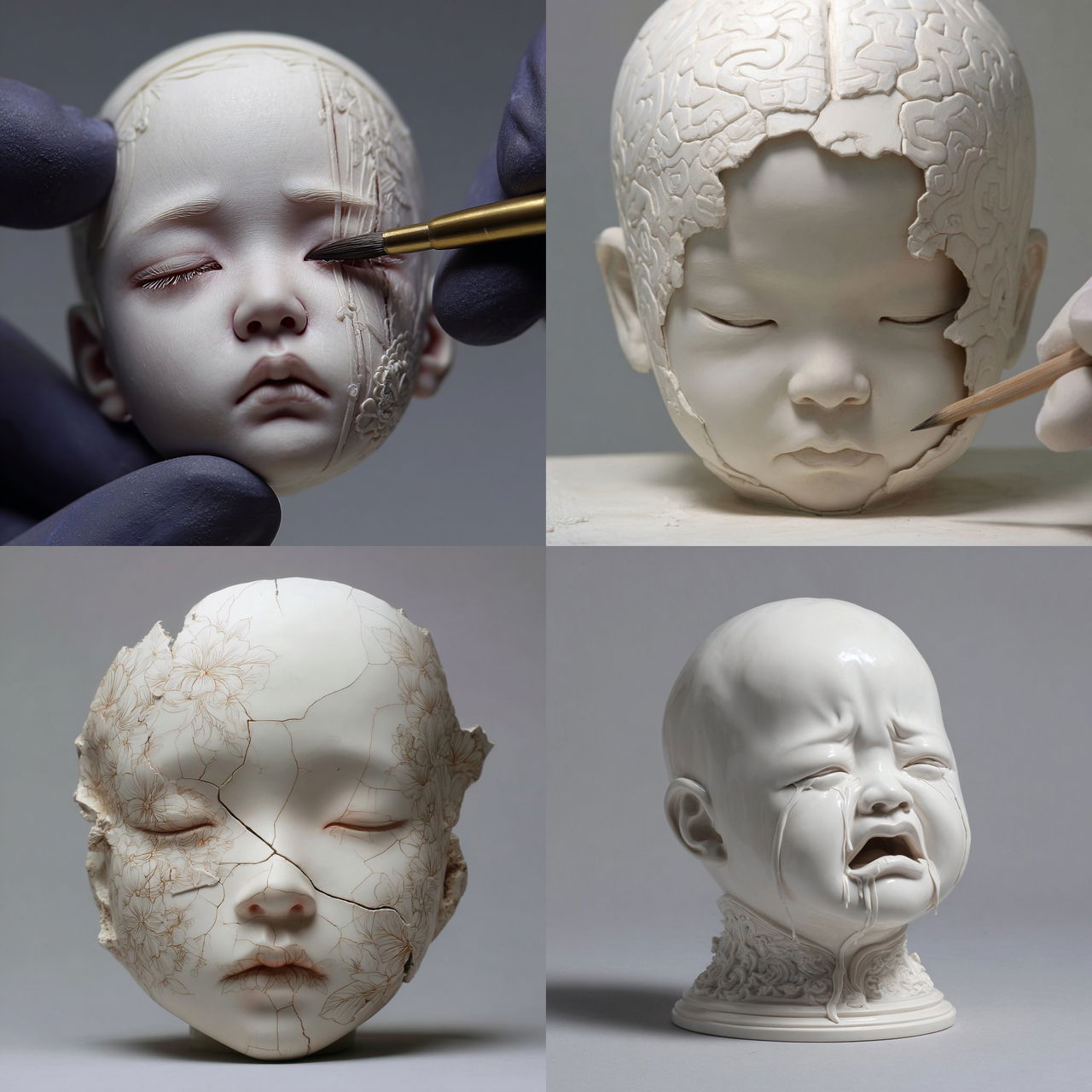Johnson Tsang style, Midjourney V7, render 1 of 4