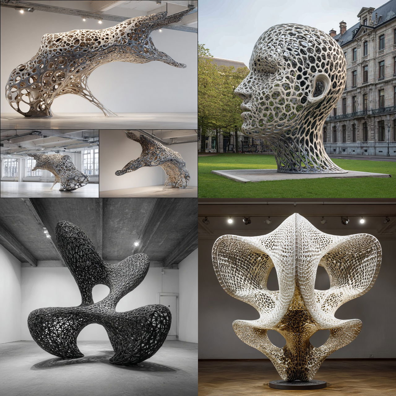 Joris Laarman style, Midjourney V7, render 1 of 4