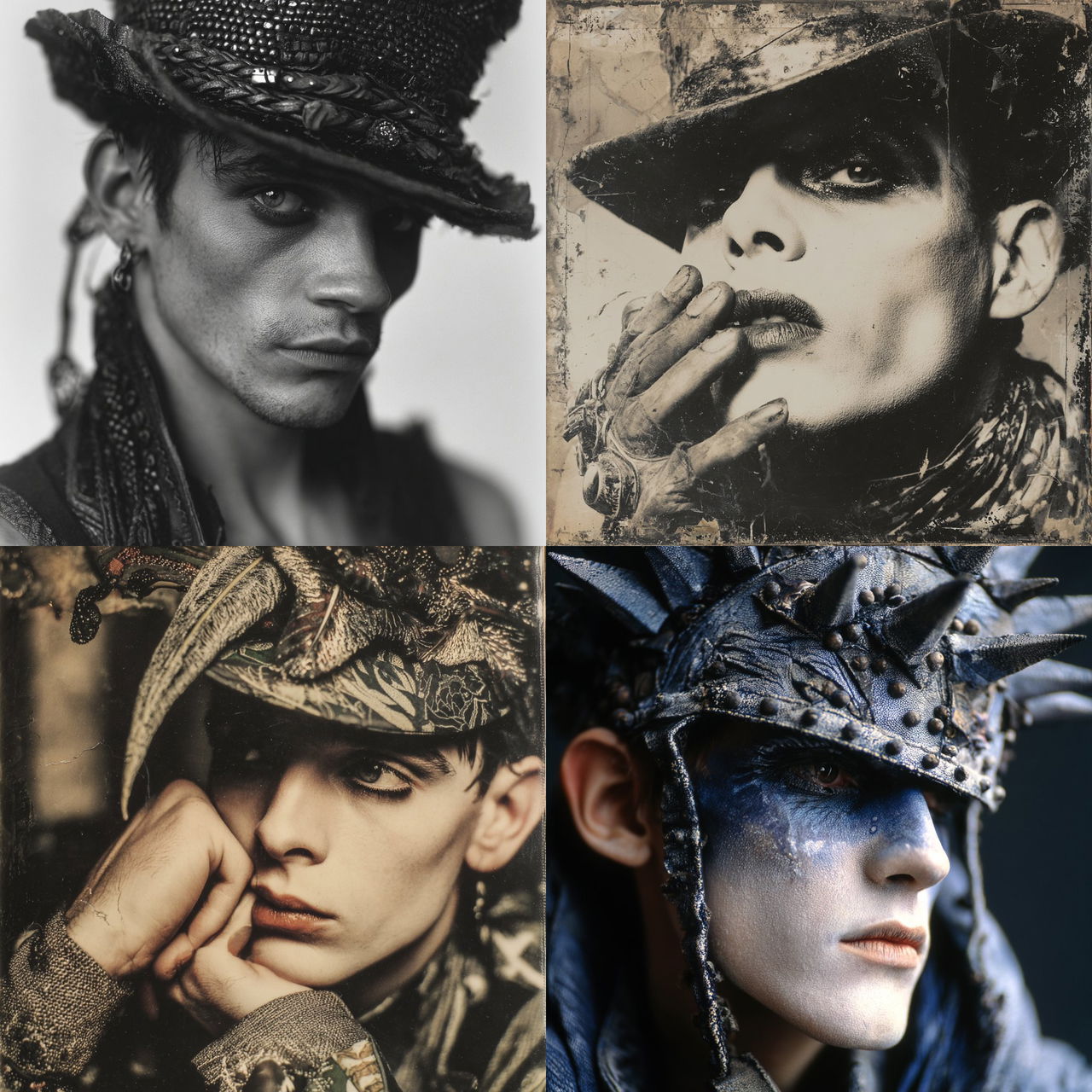 Judy Blame style, Midjourney V7, render 1 of 4